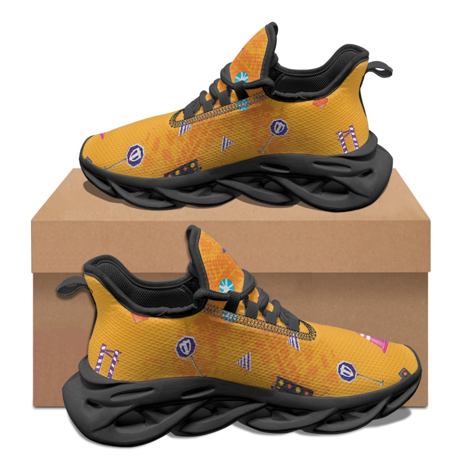 Lightweight Road Running Shoes - PENSTROLL Lekkie męskie sneakersy do budowy