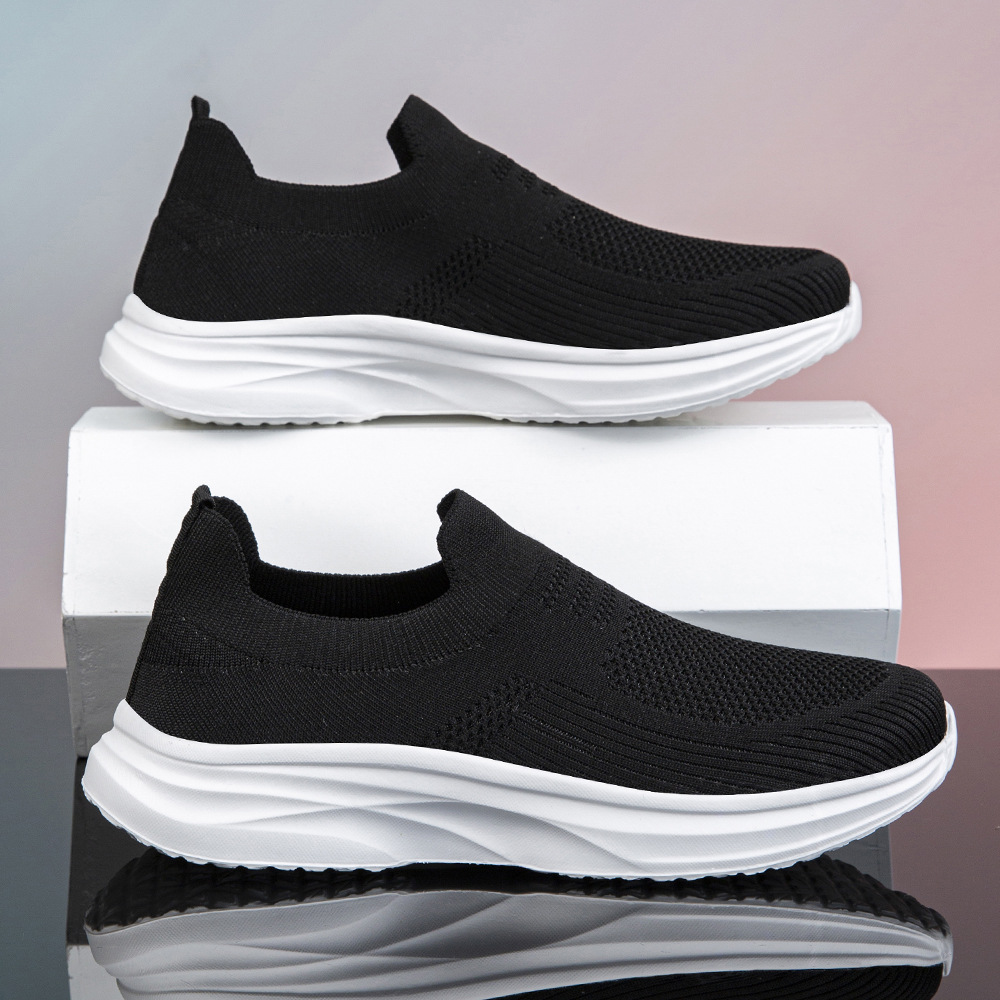 Shock Absorbing Gym Trainers - Męskie buty do chodzenia, lekkie, oddychające,