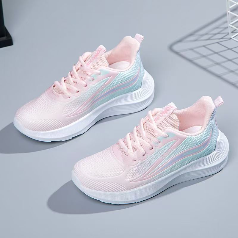 Shock Absorbing Gym Trainers - Damskie sneakersy, buty do chodzenia, lekkie,