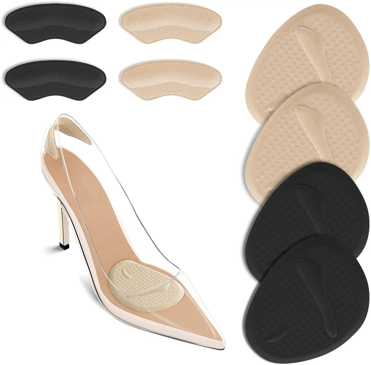 Women'S Shoes - 2 zestawy wkładek na pięty, poduszki